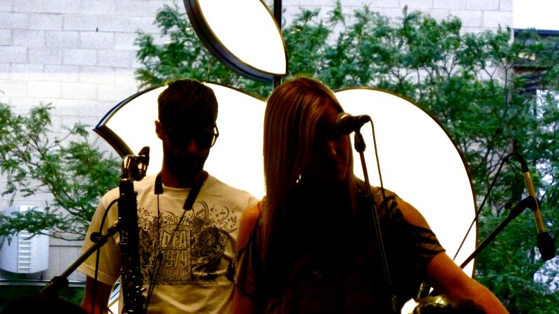 Mother Mother Concert in Mac store July 2011, Molly Guldemond