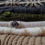 Stack of sweaters