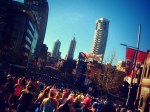 City2Surf 2013, jogging crowds