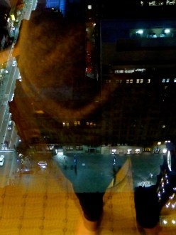 Sydney night reflections