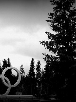 Olympic Rings in Whistler 2010